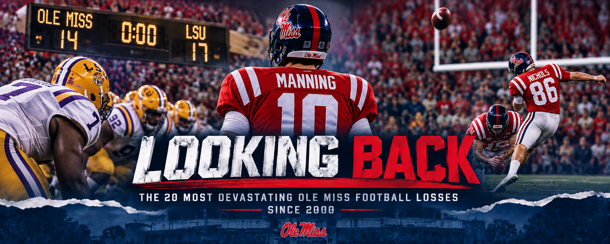 The 20 Most Devastating Ole Miss Football Losses Since 2000